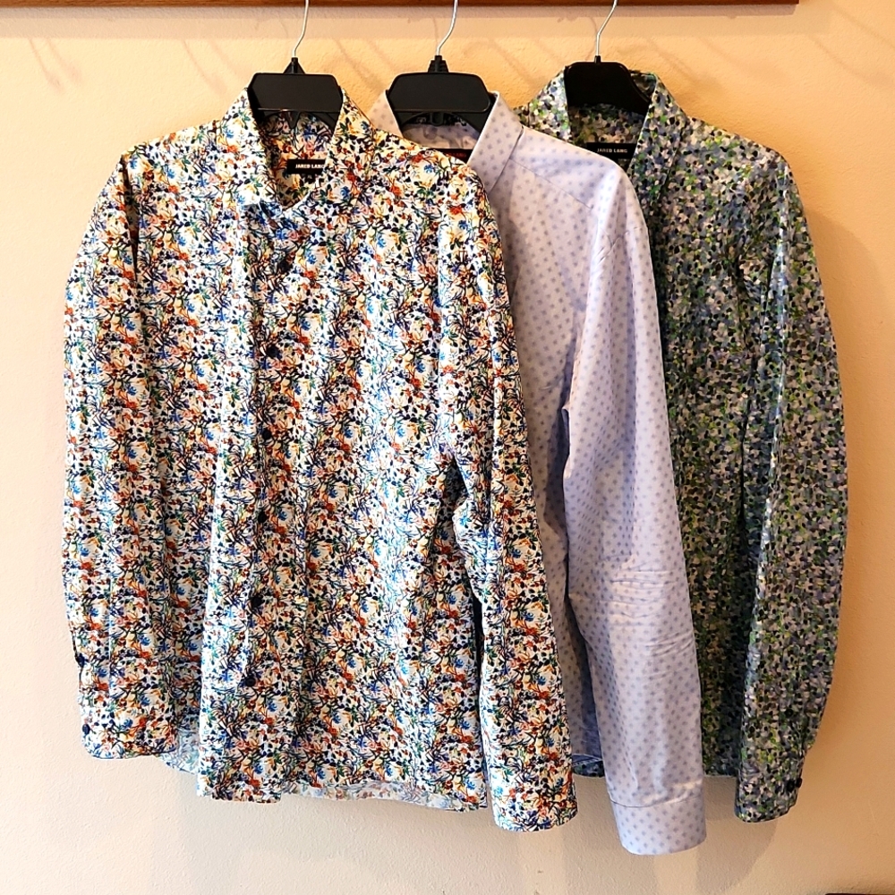(3) Jared Lang Shirts size XL